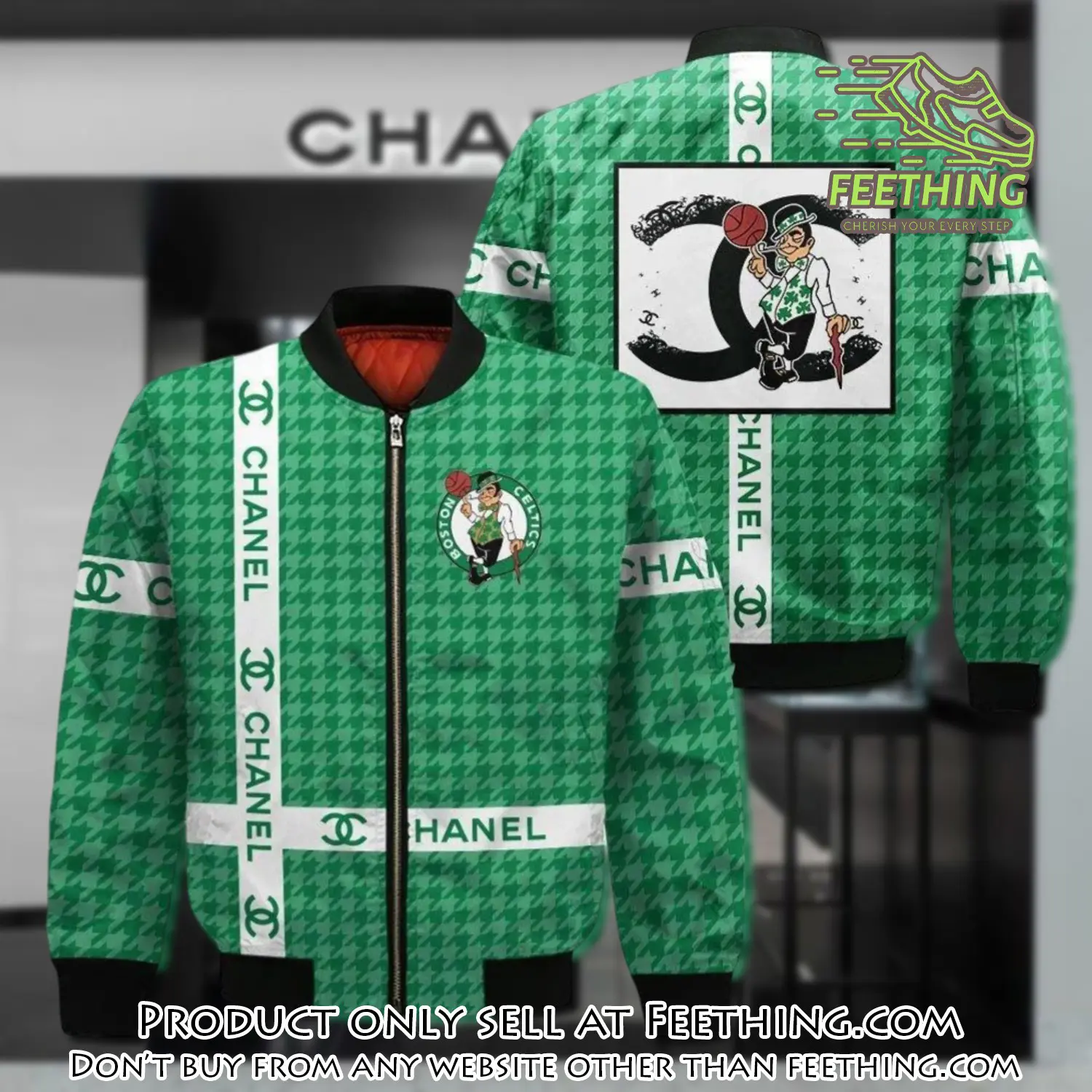 Chanel nba celtics jacket luxury clothing clothes outfit for men ft3551303